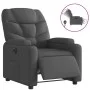 Sillón reclinable eléctrico de tela gris oscuro de , Sillones - Ref: Foro24-3204573, Precio: 250,59 €, Descuento: %