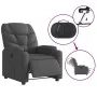 Sillón reclinable eléctrico de tela gris oscuro de , Sillones - Ref: Foro24-3204573, Precio: 250,59 €, Descuento: %