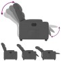 Sillón reclinable eléctrico de tela gris oscuro de , Sillones - Ref: Foro24-3204573, Precio: 241,00 €, Descuento: %