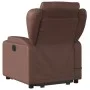 Sillón de masaje elevable eléctrico cuero sintético marrón de , Sillones - Ref: Foro24-3204567, Precio: 381,77 €, Descuento: %