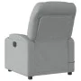 Sillón reclinable de masaje eléctrico tela gris claro de , Sillones - Ref: Foro24-3204584, Precio: 266,55 €, Descuento: %