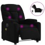 Sillón reclinable de masaje eléctrico tela negro de , Sillones - Ref: Foro24-3204586, Precio: 249,19 €, Descuento: %