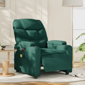 Elektrischer Massagesessel aus dunkelgrünem Stoff von , Sessel - Ref: Foro24-3204590, Preis: 265,47 €, Rabatt: %