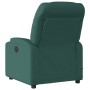 Sillón reclinable de masaje eléctrico tela verde oscuro de , Sillones - Ref: Foro24-3204590, Precio: 260,97 €, Descuento: %