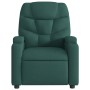 Sillón reclinable de masaje eléctrico tela verde oscuro de , Sillones - Ref: Foro24-3204590, Precio: 260,97 €, Descuento: %
