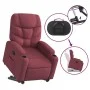 Red fabric liftable recliner armchair by , Armchairs - Ref: Foro24-3204599, Price: 310,72 €, Discount: %