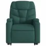Sillón reclinable elevable tela verde oscuro de , Sillones - Ref: Foro24-3204602, Precio: 283,55 €, Descuento: %