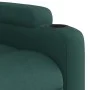 Sillón reclinable elevable tela verde oscuro de , Sillones - Ref: Foro24-3204602, Precio: 283,55 €, Descuento: %