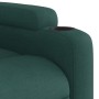 Sillón reclinable elevable tela verde oscuro de , Sillones - Ref: Foro24-3204602, Precio: 266,50 €, Descuento: %