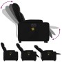 Sillón de masaje elevable eléctrico cuero sintético negro de , Sillones - Ref: Foro24-3204565, Precio: 357,12 €, Descuento: %