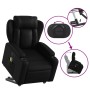 Sillón de masaje elevable eléctrico cuero sintético negro de , Sillones - Ref: Foro24-3204565, Precio: 357,12 €, Descuento: %