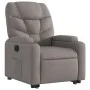 Sillón eléctrico reclinable elevable de tela gris taupe de , Sillones - Ref: Foro24-3204628, Precio: 331,84 €, Descuento: %