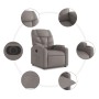 Sillón eléctrico reclinable elevable de tela gris taupe de , Sillones - Ref: Foro24-3204628, Precio: 312,43 €, Descuento: %