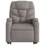 Sillón eléctrico reclinable elevable de tela gris taupe de , Sillones - Ref: Foro24-3204628, Precio: 331,84 €, Descuento: %