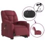Elektrisch verstellbarer Massagesessel aus rotem Stoff von , Sessel - Ref: Foro24-3204635, Preis: 366,99 €, Rabatt: %
