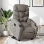 Sillón de masaje eléctrico reclinable elevable tela taupé de , Sillones - Ref: Foro24-3204640, Precio: 355,57 €, Descuento: %