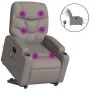 Sillón de masaje eléctrico reclinable elevable tela taupé de , Sillones - Ref: Foro24-3204640, Precio: 355,57 €, Descuento: %
