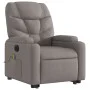 Sillón de masaje eléctrico reclinable elevable tela taupé de , Sillones - Ref: Foro24-3204640, Precio: 355,57 €, Descuento: %