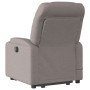 Sillón de masaje eléctrico reclinable elevable tela taupé de , Sillones - Ref: Foro24-3204640, Precio: 339,43 €, Descuento: %