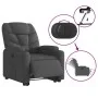 Sillón eléctrico reclinable elevable de tela gris oscuro de , Sillones - Ref: Foro24-3204621, Precio: 333,77 €, Descuento: %