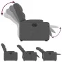 Sillón eléctrico reclinable elevable de tela gris oscuro de , Sillones - Ref: Foro24-3204621, Precio: 333,77 €, Descuento: %