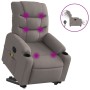 Sillón de masaje eléctrico reclinable elevable tela taupé de , Sillones - Ref: Foro24-3206679, Precio: 348,98 €, Descuento: %