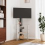 Mueble TV esquina 4 niveles para 32-70 pulgadas negro plateado de , Muebles TV - Ref: Foro24-358183, Precio: 142,83 €, Descue...