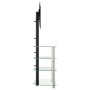 Mueble TV esquina 4 niveles para 32-70 pulgadas negro plateado de , Muebles TV - Ref: Foro24-358183, Precio: 142,83 €, Descue...