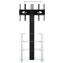 Mueble TV esquina 4 niveles para 32-70 pulgadas negro plateado de , Muebles TV - Ref: Foro24-358183, Precio: 142,83 €, Descue...