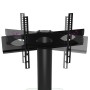 Mueble TV esquina 4 niveles para 32-70 pulgadas negro plateado de , Muebles TV - Ref: Foro24-358183, Precio: 142,83 €, Descue...