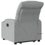 Sillón de masaje eléctrico reclinable elevable tela gris claro de , Sillones - Ref: Foro24-3206672, Precio: 400,56 €, Descuen...