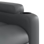 Sillón reclinable de masaje de pie cuero artificial gris de , Sillones - Ref: Foro24-3204668, Precio: 287,88 €, Descuento: %