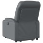 Sillón reclinable elevable eléctrico de cuero sintético gris de , Sillones - Ref: Foro24-3204675, Precio: 321,70 €, Descuento: %