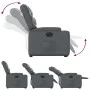 Sillón reclinable elevable eléctrico de cuero sintético gris de , Sillones - Ref: Foro24-3204675, Precio: 341,23 €, Descuento: %