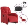 Sillón elevable eléctrico cuero artificial rojo de , Sillones - Ref: Foro24-3204677, Precio: 376,77 €, Descuento: %