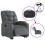 Sillón de masaje elevable eléctrico cuero sintético gris de , Sillones - Ref: Foro24-3204682, Precio: 331,01 €, Descuento: %