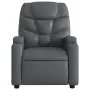 Sillón de masaje elevable eléctrico cuero sintético gris de , Sillones - Ref: Foro24-3204682, Precio: 352,65 €, Descuento: %