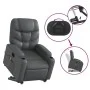 Sillón de masaje elevable eléctrico cuero sintético gris de , Sillones - Ref: Foro24-3204682, Precio: 352,65 €, Descuento: %