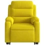 Sillón eléctrico reclinable elevable de terciopelo amarillo de , Sillones - Ref: Foro24-3205121, Precio: 351,95 €, Descuento: %