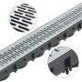 Drainage channels 6 units galvanized steel 6 m by vidaXL, Drains - Ref: Foro24-142879, Price: 140,12 €, Discount: %