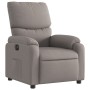 Sillón reclinable eléctrico tela gris taupé de , Sillones - Ref: Foro24-3204808, Precio: 228,40 €, Descuento: %