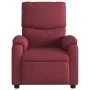 Red fabric electric reclining massage chair by , Armchairs - Ref: Foro24-3204815, Price: 268,40 €, Discount: %