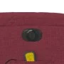 Red fabric electric reclining massage chair by , Armchairs - Ref: Foro24-3204815, Price: 268,40 €, Discount: %