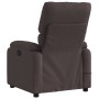 Sillón reclinable de masaje eléctrico tela marrón oscuro de , Sillones - Ref: Foro24-3204817, Precio: 297,19 €, Descuento: %