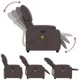 Sillón reclinable de masaje eléctrico tela marrón oscuro de , Sillones - Ref: Foro24-3204817, Precio: 303,29 €, Descuento: %