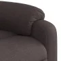 Sillón reclinable de masaje eléctrico tela marrón oscuro de , Sillones - Ref: Foro24-3204817, Precio: 303,29 €, Descuento: %