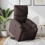 Hochklappbarer Liegesessel aus dunkelbraunem Stoff von , Sessel - Ref: Foro24-3204829, Preis: 277,74 €, Rabatt: %