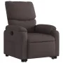 Hochklappbarer Liegesessel aus dunkelbraunem Stoff von , Sessel - Ref: Foro24-3204829, Preis: 277,74 €, Rabatt: %