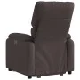 Hochklappbarer Liegesessel aus dunkelbraunem Stoff von , Sessel - Ref: Foro24-3204829, Preis: 277,74 €, Rabatt: %