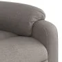 Sillón reclinable de masaje eléctrico tela gris taupe de , Sillones - Ref: Foro24-3204820, Precio: 301,47 €, Descuento: %